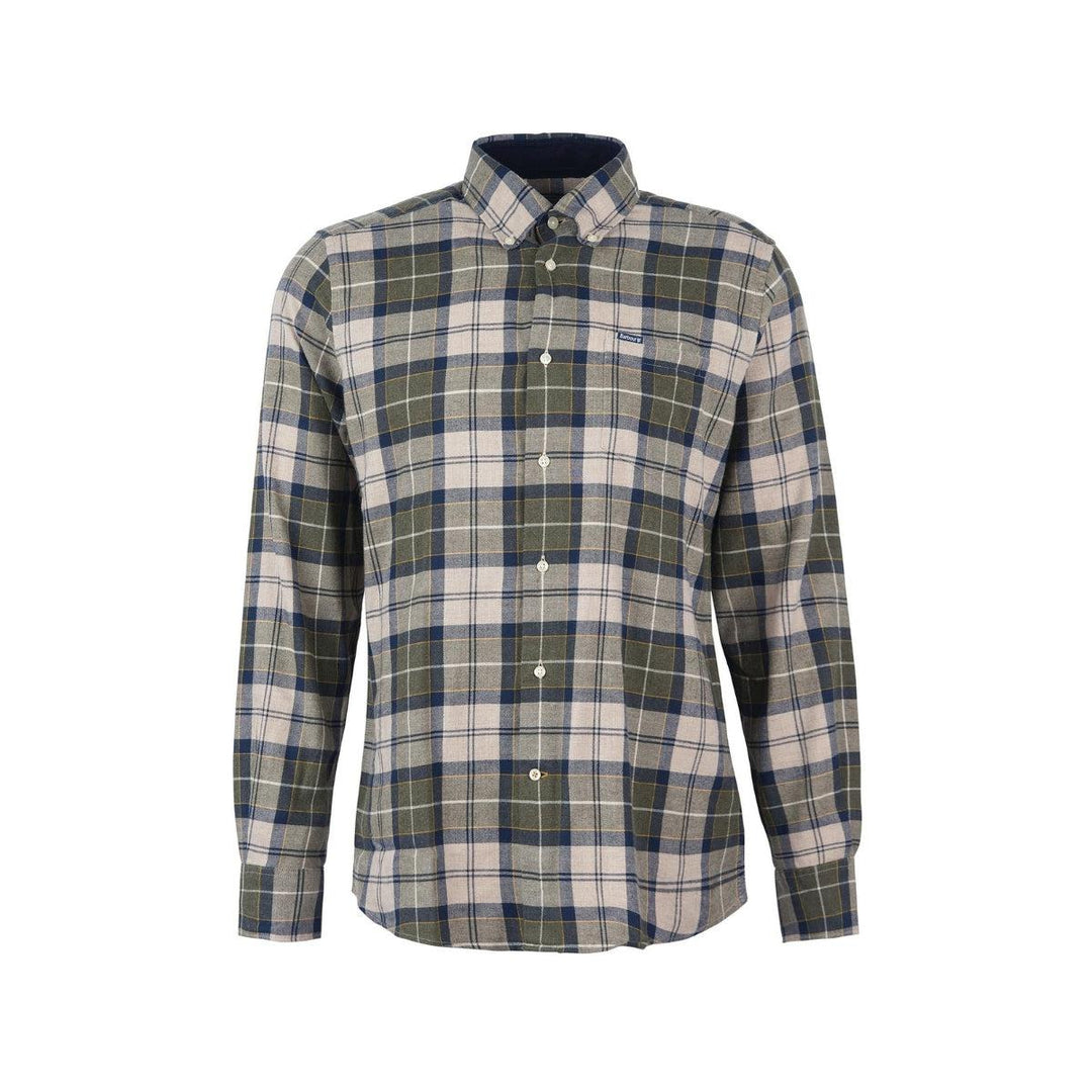 Fortrose Tailored Shirt Forest Mist-Skjorter-Bogartstore