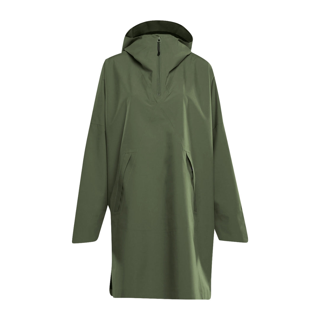 Aalesund Poncho- Dusty Green