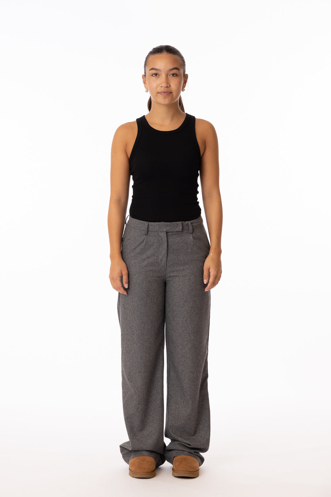 Fifth Trouser- Dark grey-Bukser-Bogartstore
