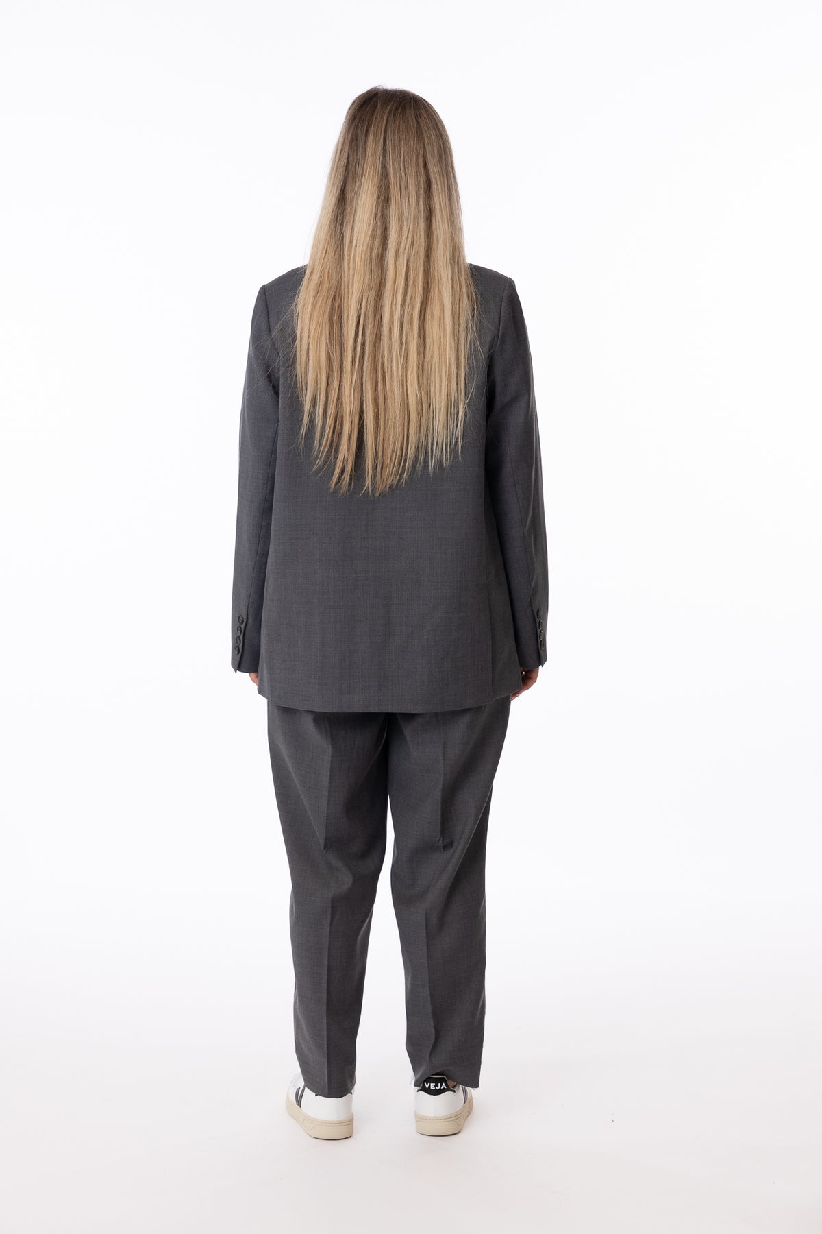 Amaya Blazer- Dark grey-Camilla Pihl-Bogartstore