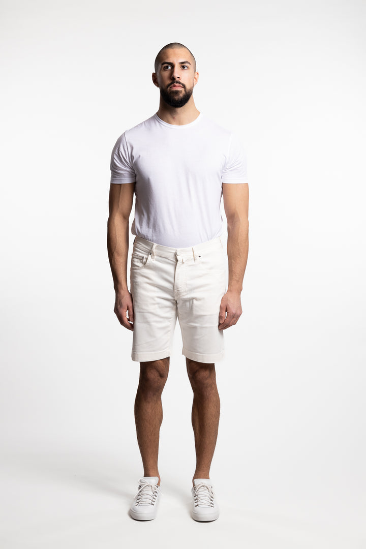 Nicolas Slim Fit Shorts Off-White
