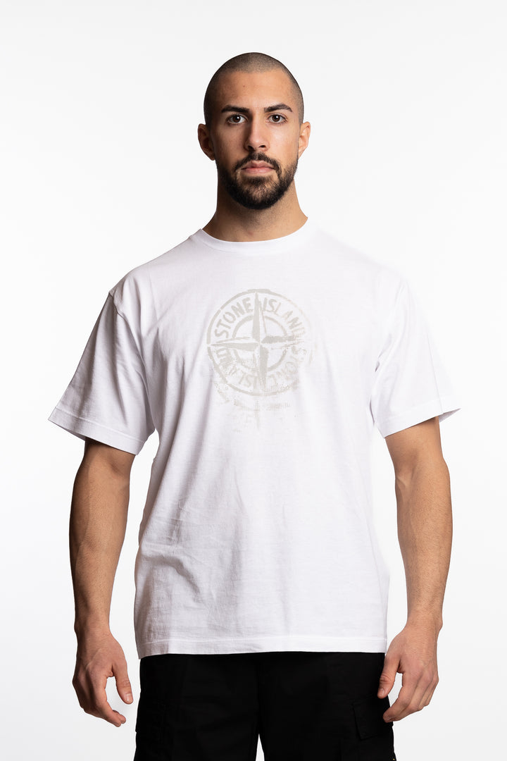 Compass Logo T-Shirt White