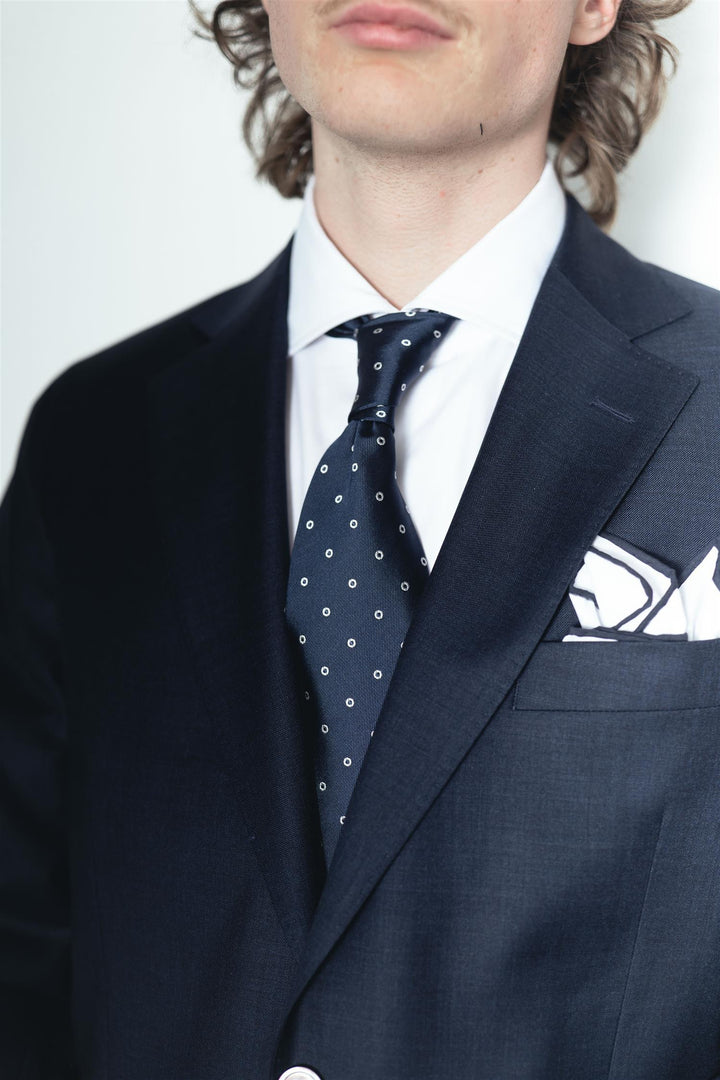 New Sienna Blazer Dark Blue Melange-Blazer-Bogartstore